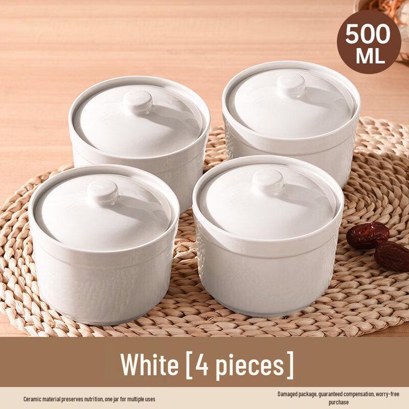 Single Serving Ceramic Stew Pot with Lid