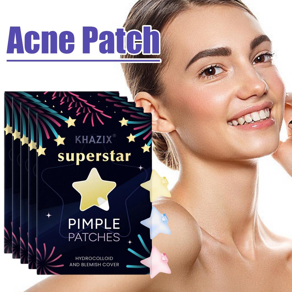 240/280PCS Colourful Star Acne Patches Facial Concealer Facial Acne Patches Concealer Acne Patches Ultra-thin