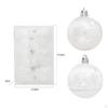 6 Pieces Christmas Tree Balls Shatterproof Hanging 6cm Decoration Ornaments for