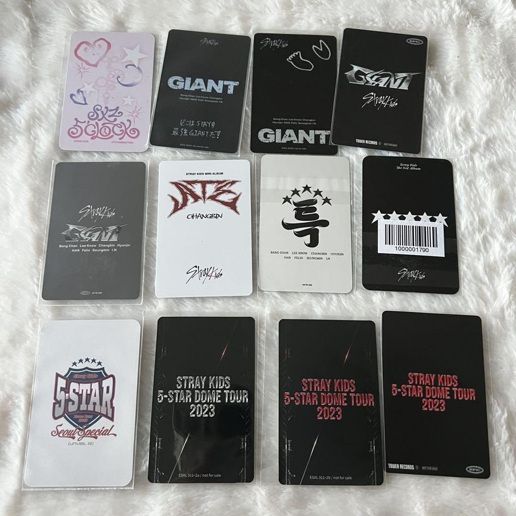 [USED] Stray Kids Changbin Trading Card Random Set