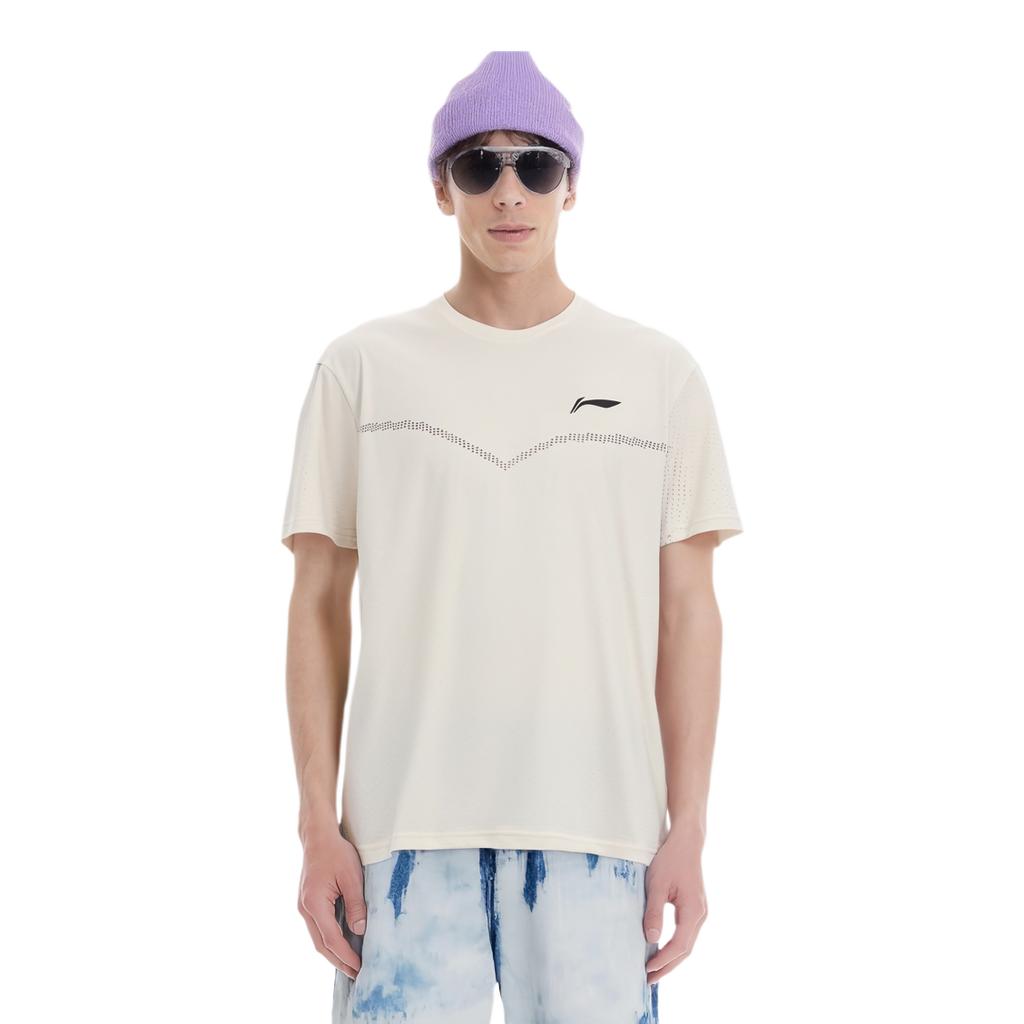 Li Ning T Shirt Men's Moonlight Gray ATST535-3