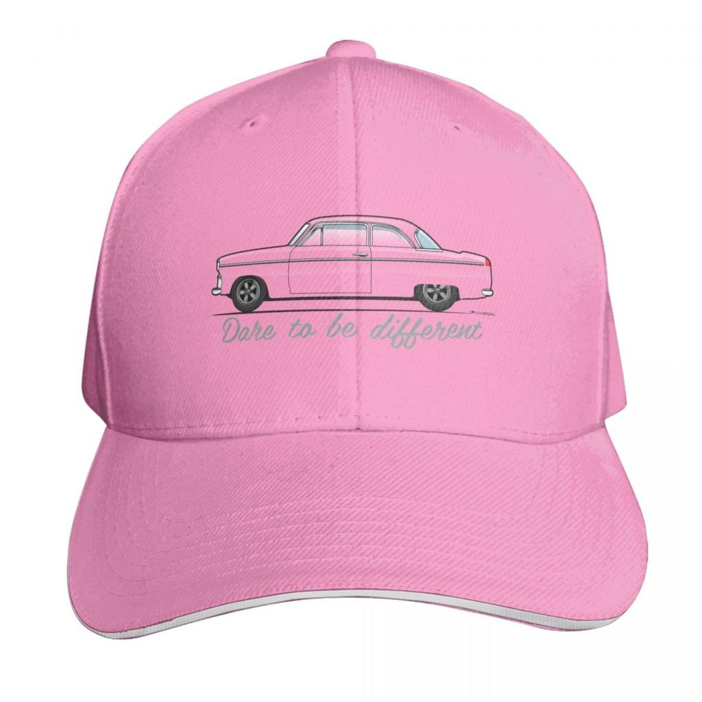 Dare To Be Different Red Multicolor Body Option Apparel Baseball Cap Men Women Casual Summer Sport Sun Cap