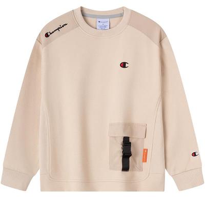 Kids' Fall 2025 Patchwork Embroidered Sport Sweatshirt