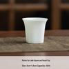 Zhinianhua Pure White Ceramic Tea Cup