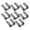 8PCS Hydraulic Roller Lifter Set Alloy Steel Roller Lifters with Link Bar Replacement for SBC 350 265 400 V8
