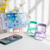 Funny Cute Chair Mobile Phone Holder Mini Foldable Universal Desktop Cell Phone Lazy Bracket Stand