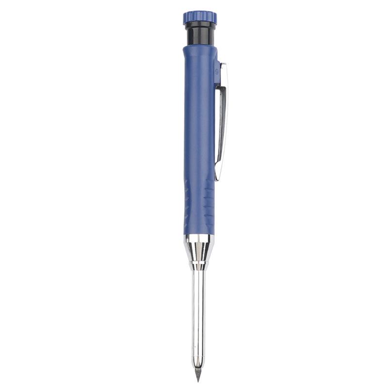 Professional Deep Hole Woodworking Pencil - 2.8mm Marker for Precise Line Drawing & Notations