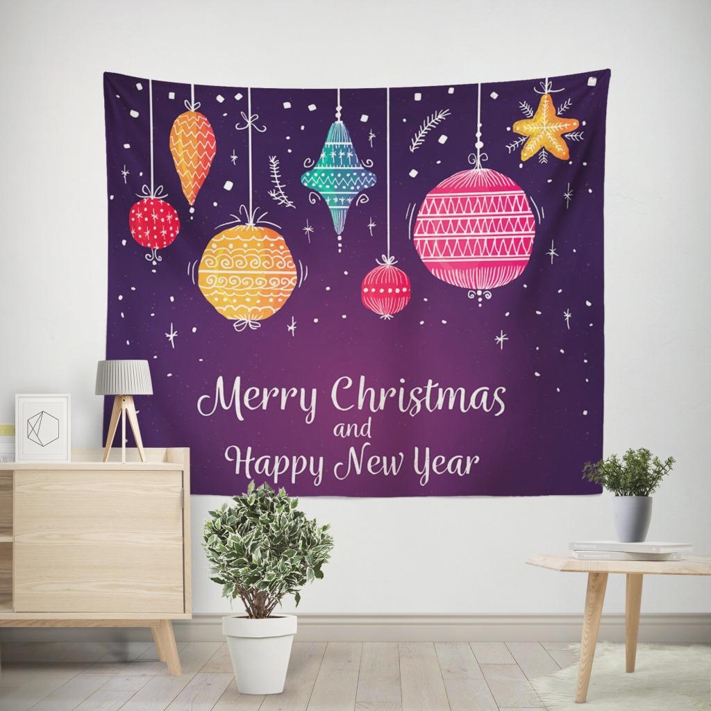 

Рождественская елка Украшение дома Картина Гобелен Пляжное полотенце Подушка 100x75cm