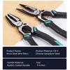 Useful Metal Hammerhead Pliers CR-V Universal Diagonal Pliers With Hammerhead multifunctional Wire Cutting Hardware Tools