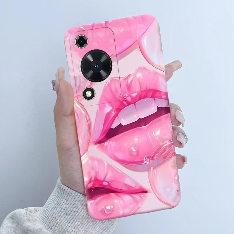 Case For Huawei Nova Y72 Butterfly Floral Girl Design Soft TPU Silicone Back Cover For Huawei Nova Y 72 MGA-LX3 Enjoy 70 Fundas
