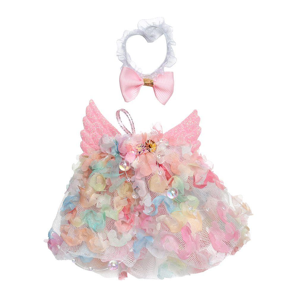 DIY Sewing Fabric Summer 16~17cm Dolls Dress Toys Lace Skirt Toys Clothes