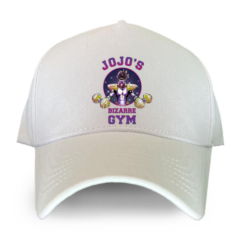 Lustige Unisex Jotaro Kujo Gym Baseball Cap Jojo Bizarre Adventure Unisex Frauen Caps Fashion Hip Hop Hut