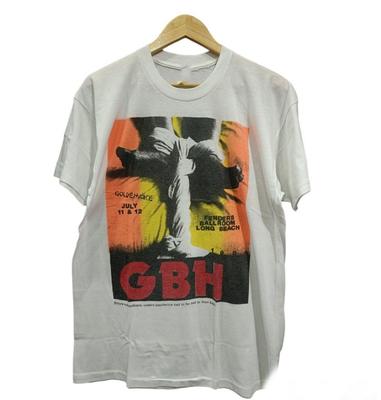 Vintage 80s GBH punk rocková kapela dárek pro fanoušky tričko, velikost S-4XL