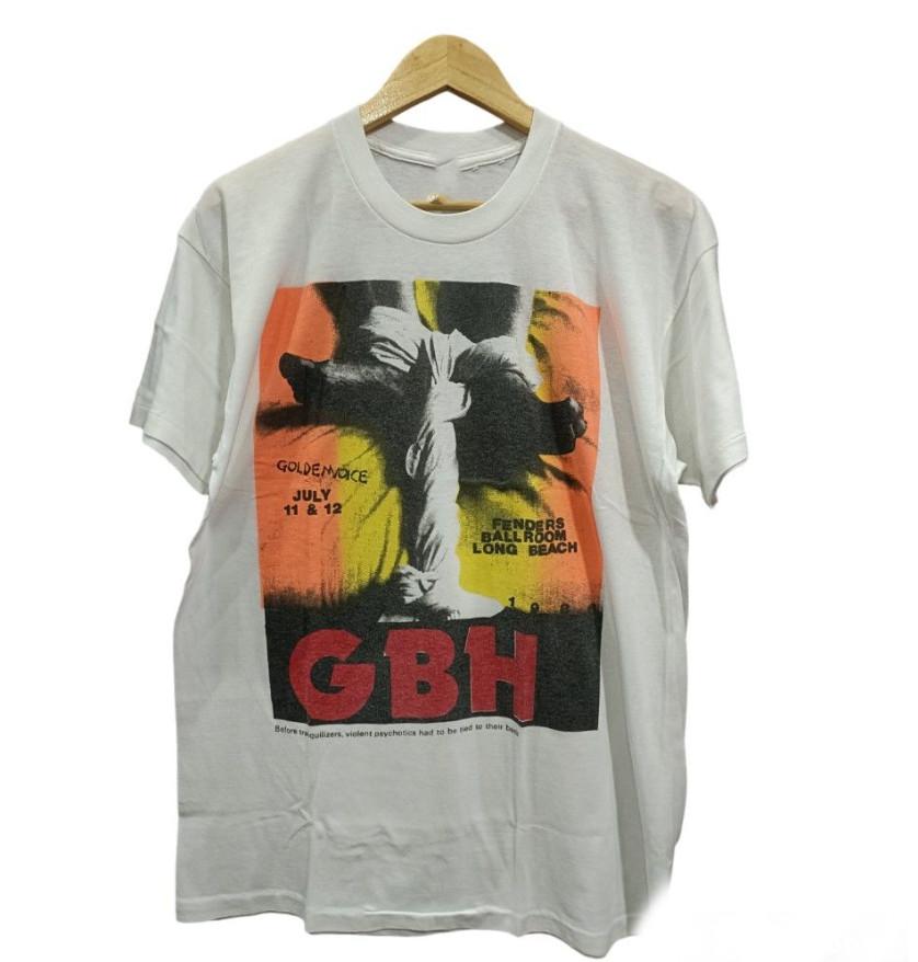 Vintage 80s GBH Punk Rock Band Gift Fans T-shirt, Size S-4XL