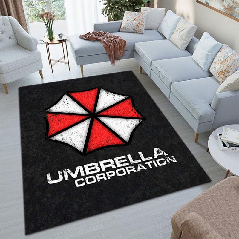 Sci-Fi Game Resident Evil, Umbrella Corporation, Soft Carpet, Home Living Room, Office Chair Pad, Door Mat, Door Mat Carpet U1