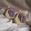 A Top Quality Romantic Sun & Moon Embrace Silicone Mold - Classic Day Night Design for Candles Resin Plaster Crafts Perfect Gift