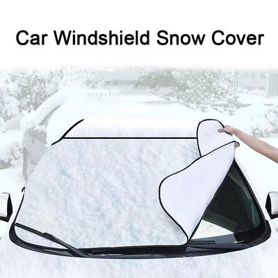 Window Windshield Sun Shade Portable Durable Car Snow Cover Aluminum Foil and Sponge Car Snow Ice Protector Car Sunscreen Cover