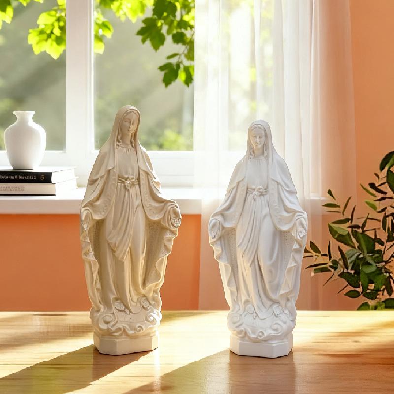 European-Style Multi-color Mexican Figurine: Resin Home Decor Statue for Entryway or Living Room