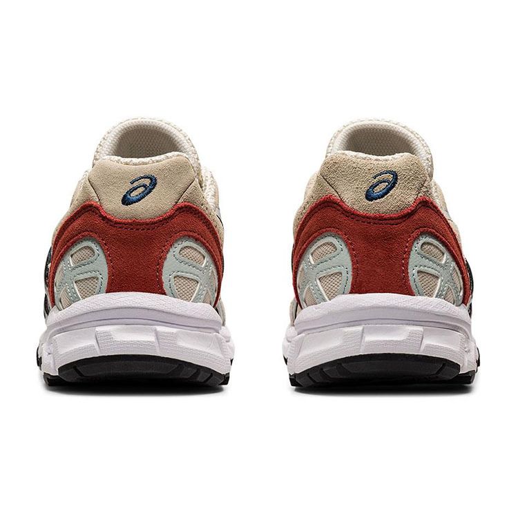 Asics Gel-Sonoma 15-50 Comfortable Fabric Leather Low-Top Casual Running Shoes Unisex Sneaker Khaki Gray 1202A275-021