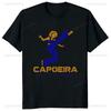 Dance of The Warrior Capoeira Printed Tshirt Brazilian Casual Fashion Streetwear Short Sleeve Man Tshirt Breathe Women Tees
