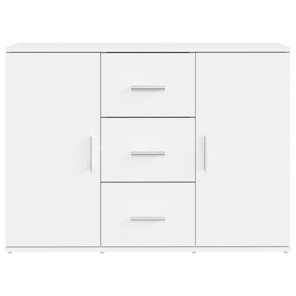 Sideboard White 91 X 29.5 X 65 Cm Particleboard