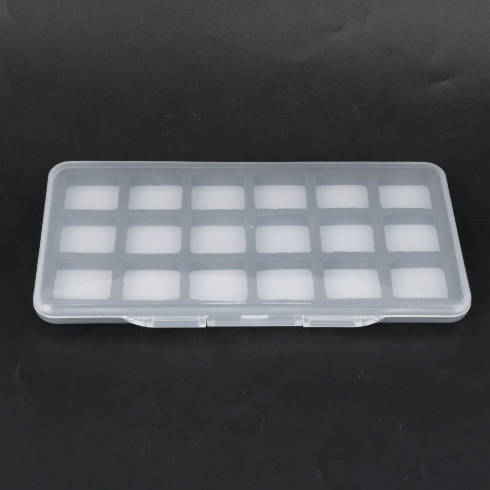 with Foam Fish Hook Storage Box Clear Lid Fly Fishing Boxes Fishing Tackle Box Fish Hook Storage