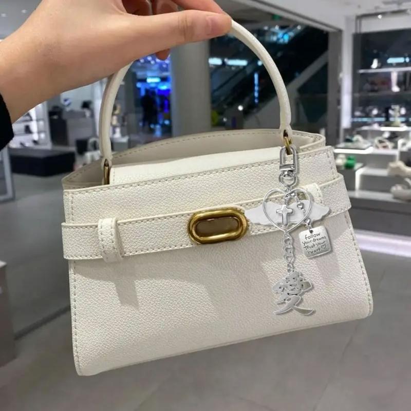 Versatile Crosses and Bowknot Keychain Portable Accessory Convenient for Key or As A Bag Charm for Added Styles