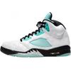 Men Women Basketball Shoes AJ5 Style Mid Top Sneakers With Air Cushion Rubber Sole Running Court Outdoor