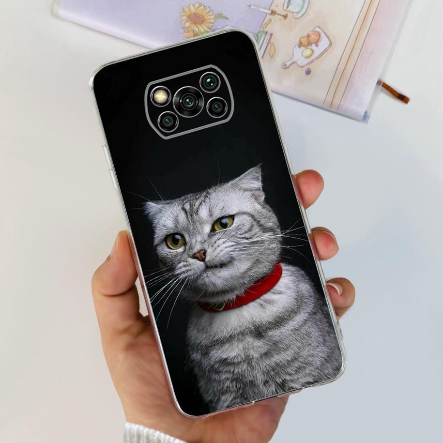 For Xiaomi Poco X3 Pro Phone Case Soft Silicon TPU Shockproof Coque For Poco X3 PocoX3 X 3 NFC Back Cover Bumper Astronaut Funda
