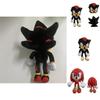 Niedliches 30cm Sonic Tails Plüsch Shadow The Hedgehog Knuckles Spielzeug Super Sonic Weiches Plüsch für bequemes Kuscheln