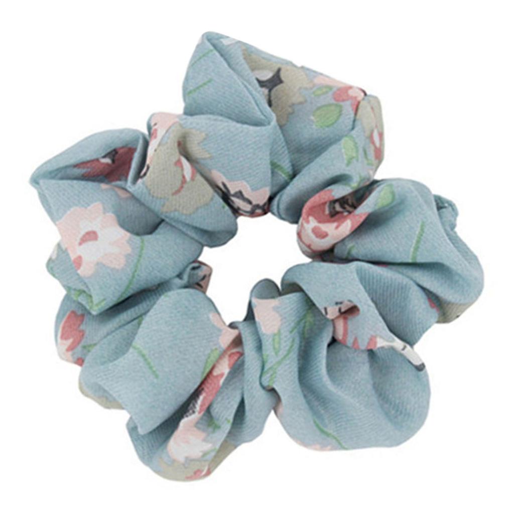 4Pcs Flower Hair Scrunchies Daisy Reusable Elastic Hair Bands Scrunchy for Campus Home Party Travel