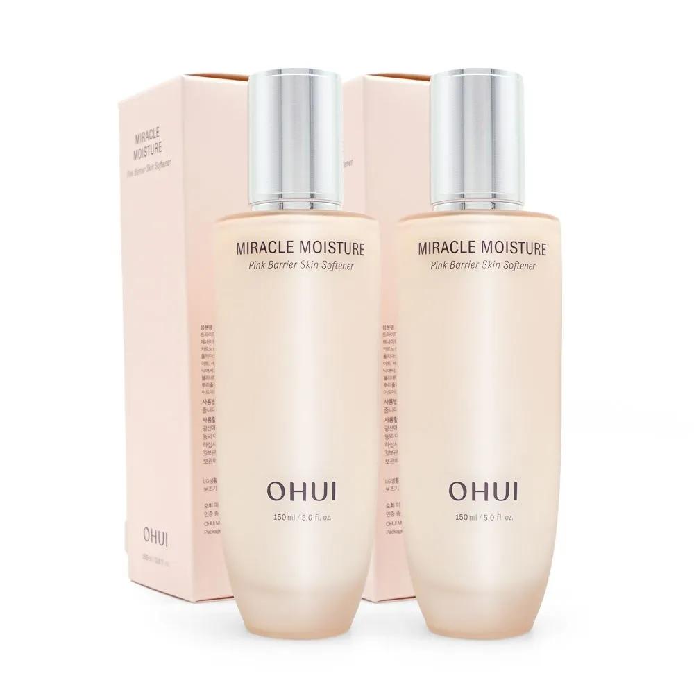 O HUI Miracle Moisture Pink Barrier Skin Softener 150ml 2 Pieces Y