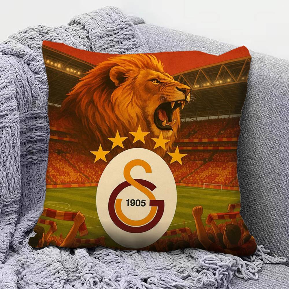 Classic GGalatasaray SSK Pattern Home Sofa Cushion Covers and Aecorative Custom Pillow Covers