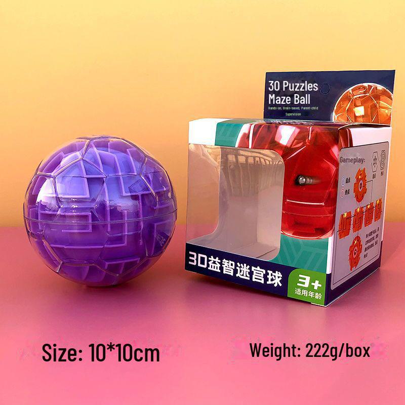 Hanluo 3D Maze Ball: Educational Toy for Kids' Balance & Skill Development