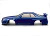 Killerbody 48716 Scale Nissan Skyline BNR34 Metallic Blue 1/10 GT-R