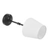 Cordless Table Lamp 2PCS Rechargeable Battery Desk Lamp Fabric Shade Black