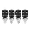 4PCS Aluminum Alloy License Plate Bolts Universal Frame Bolts Mount Screws  Car Plate Installation