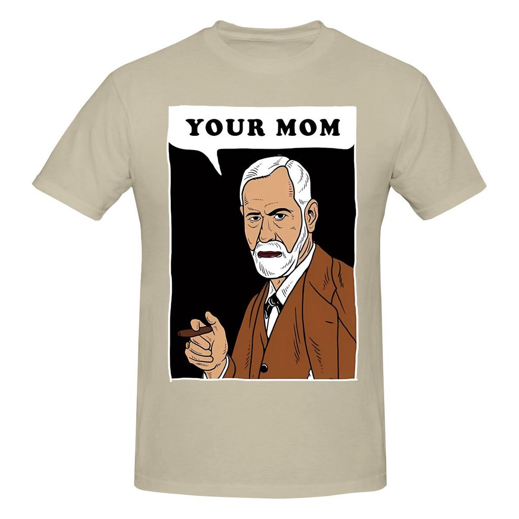 Funny Your Mom Freud Unisexs Printed Tshirt Unisex T Shirtplus Size