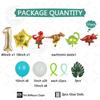 Mini Dinosaur Tyrannosaurus Rex Triceratops Balloon Set Jurassic Jungle Dinosaur Theme Girls Boys Birthday Party Home Decoration