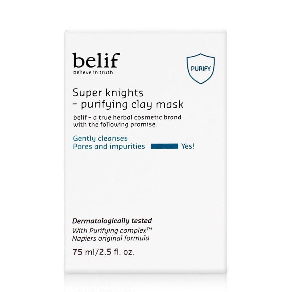 Belief Super Knights Purifying Clay Mask 75ml