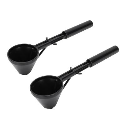 Ground Coffee Measuring Funnel for Reusable Coffee Scoop ABS Plastic Funnel for Home and Office Use