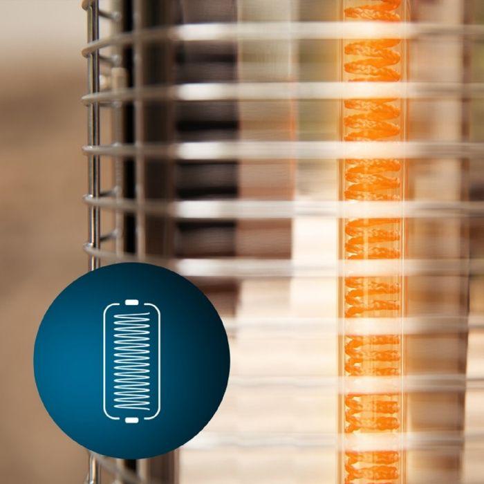 Outdoor Heater - Cecotec - ReadyWarm 1000 Power Tower - 1000 W - Halogen - IP55