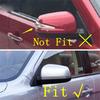 For 08-12 Mitsubishi Lancer Rearview Side Mirror Cover Cap Carbon Fiber Style Us