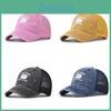 Cotton Cap Baseball Embroidered Geometric Features Summer Activities Outdoor