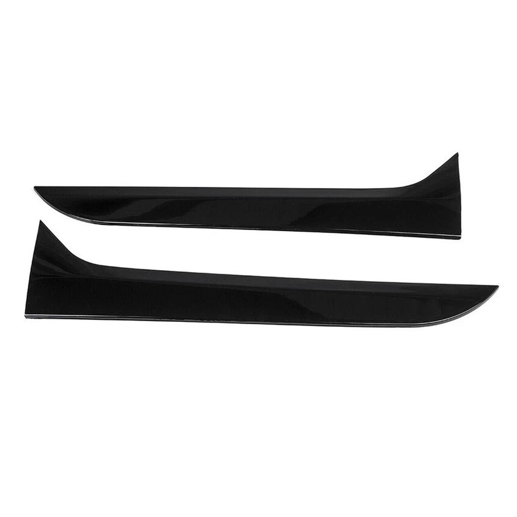 Gloss Black Pair Rear Window Side Wing Spoiler For VW Tiguan MK1 07-16