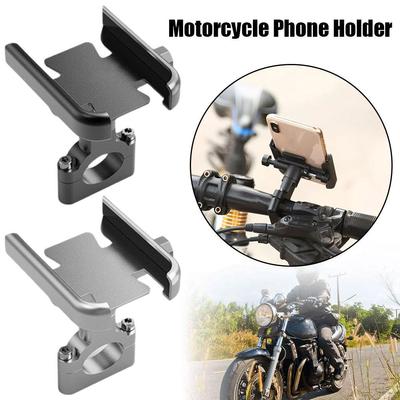 Support de Téléphone Moto Vélo Support GPS Support de Téléphone Portable Moto Montage Guidon Rétroviseur Compatible
