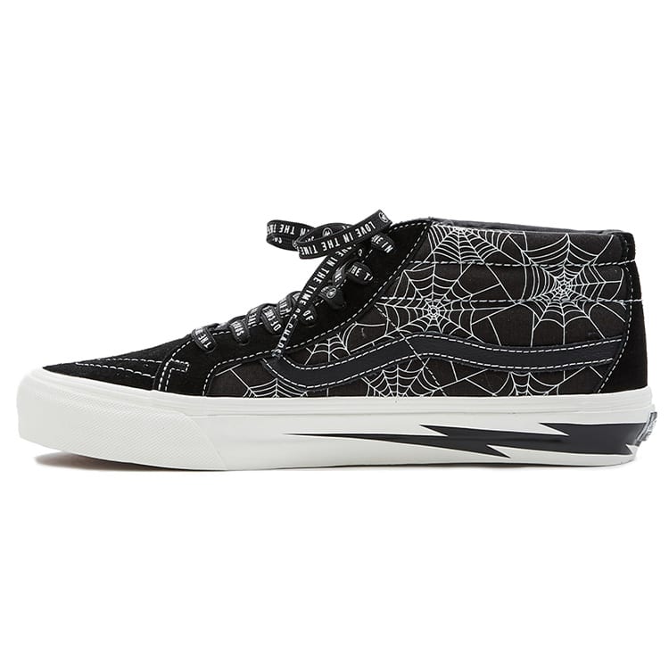 Vans Goodhood X Vault Og Sk8 Mid Lx Retro Sneakers 'Black White' VN0A3ZCDRJZ