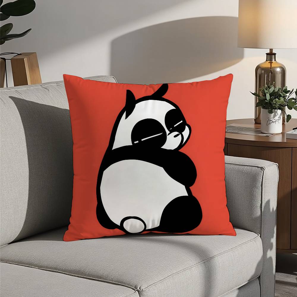 P Chan Ranma Cartoon Kissenbezug Sofa Dekorativ Zuhause Beidseitiger Druck Kurzplüsch Kissen Kissenbezug Feiertagsgeschenk