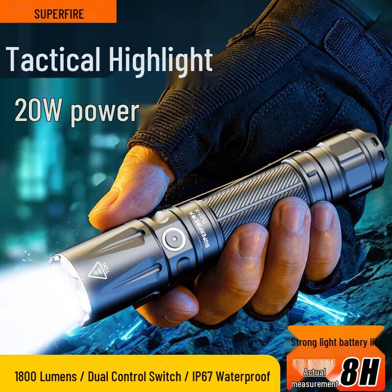 SupFire TL01-X High-Power LED Flashlight