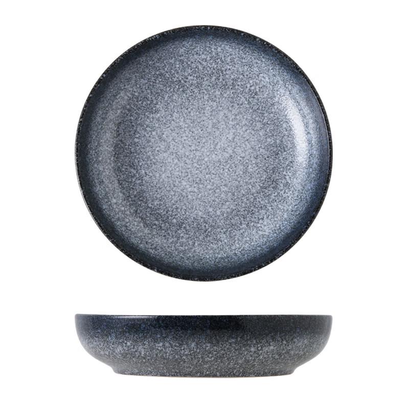 ZISIZ 10-inch Deep Ceramic Soup Plate
